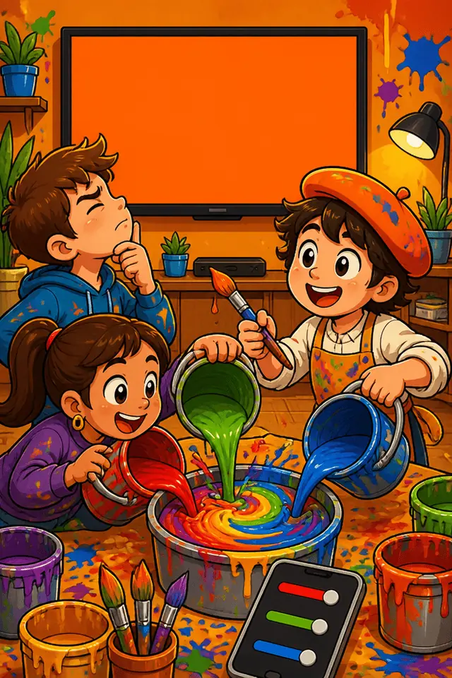 Adivina el Color — cómo se juega, ilustrado
