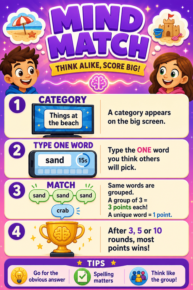 Mind Match — how to play